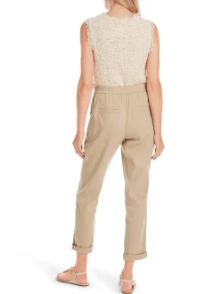 Dames broek bruin