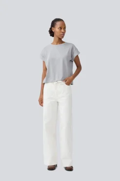 Dames broek ecru