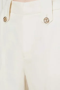 Dames broek ecru