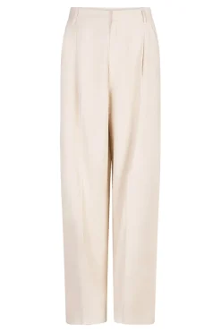 Dames broek ecru