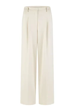 Dames broek ecru