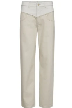 Dames broek ecru