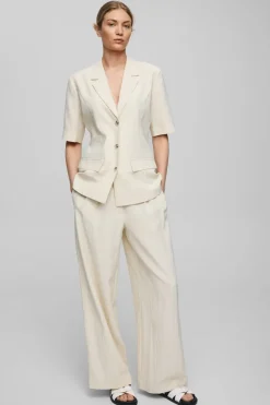Dames broek ecru