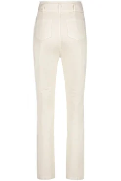 Dames broek ecru