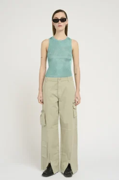 Dames broek ecru