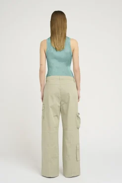 Dames broek ecru