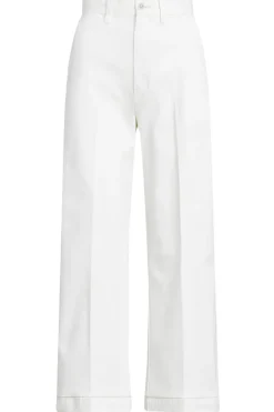 Dames broek ecru