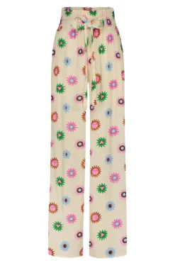 Dames broek ecru