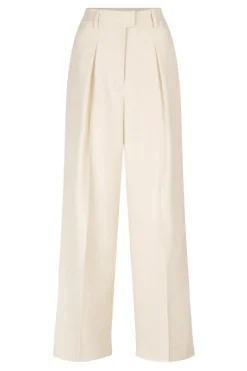 Dames broek ecru