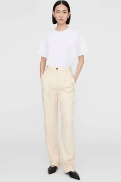 Dames broek geel