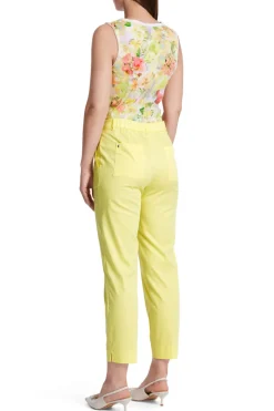 Dames broek geel
