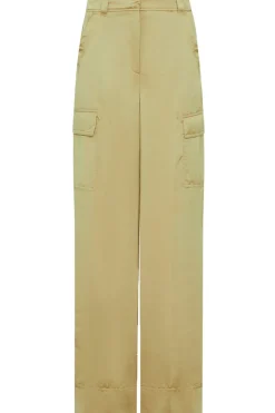 Dames broek geel