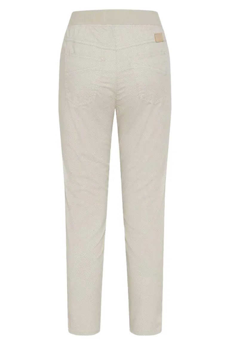 Dames broek geel