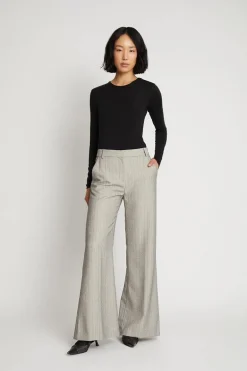 Dames broek grijs