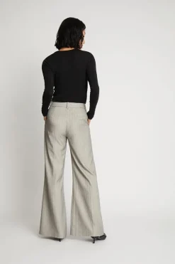 Dames broek grijs