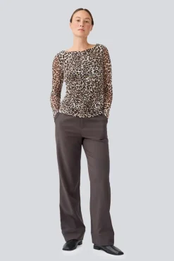 Dames broek grijs