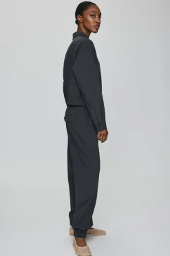 Dames broek grijs