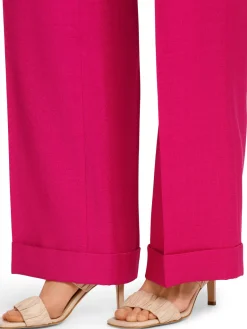 Dames broek paars