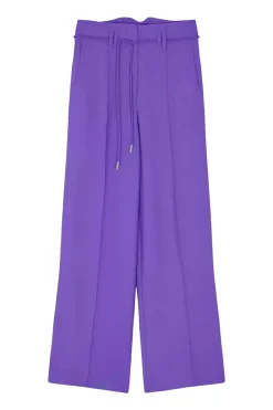 Dames broek paars