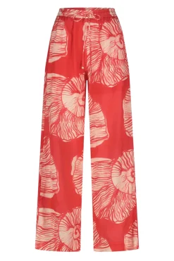 Dames broek rood