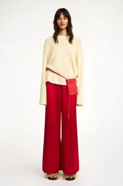Dames broek rood