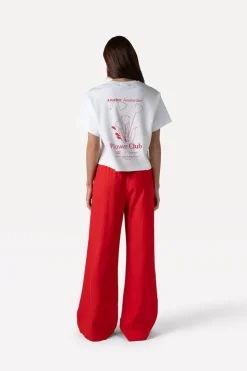 Dames broek rood