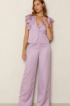 Dames broek rose