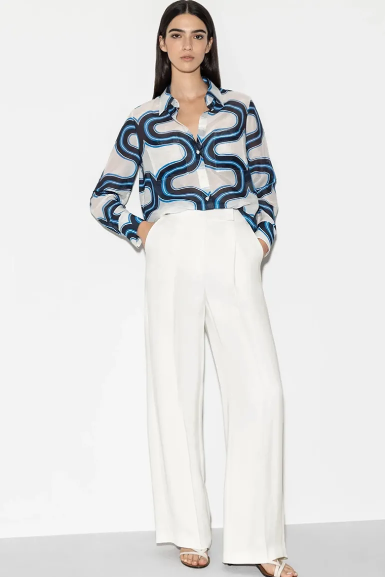 Dames broek wit