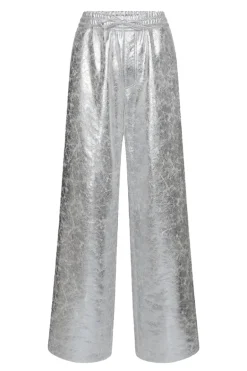 Dames broek zilver