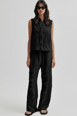 Dames broek zwart