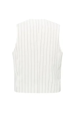 Dames gilet bruin