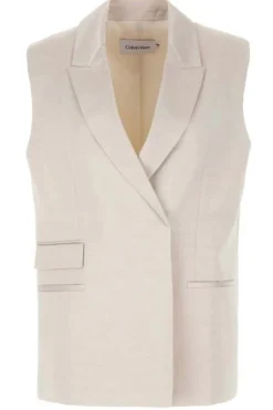 Dames gilet bruin
