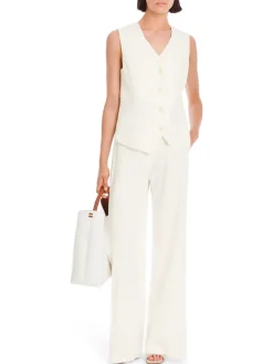 Dames gilet ecru