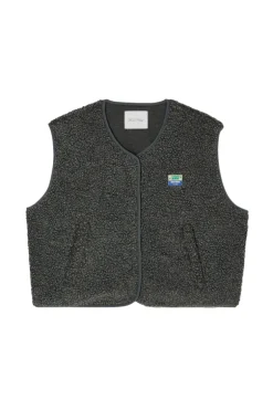 Dames gilet grijs
