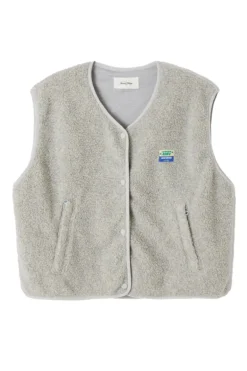 Dames gilet grijs