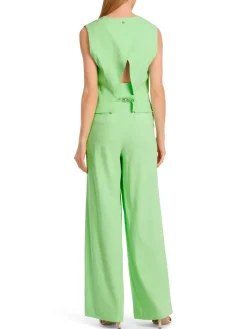 Dames gilet groen