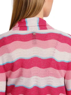Dames gilet paars