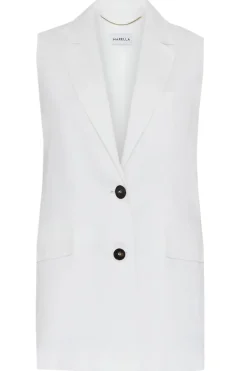 Dames gilet wit