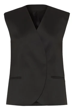 Dames gilet zwart