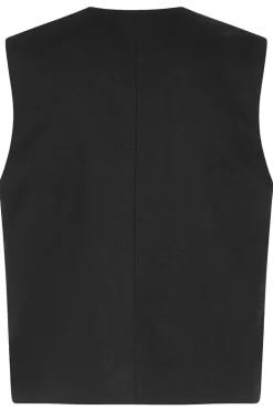 Dames gilet zwart