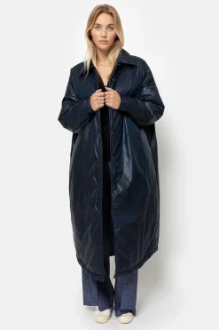 Dames jas blauw
