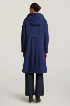 Dames jas blauw