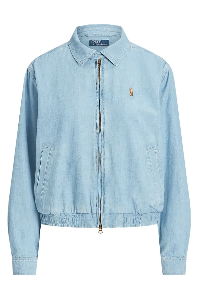 Dames jas blauw