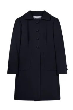 Dames jas blauw