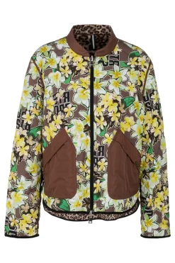 Dames jas bruin