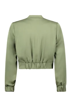 Dames jas groen