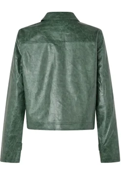Dames jas groen