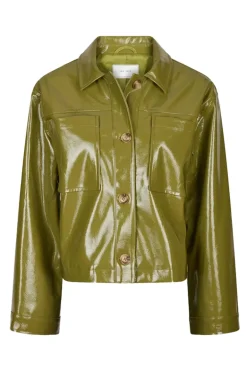 Dames jas groen