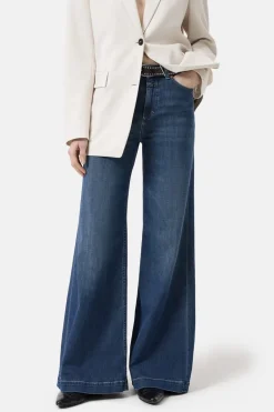 Dames jeans blauw