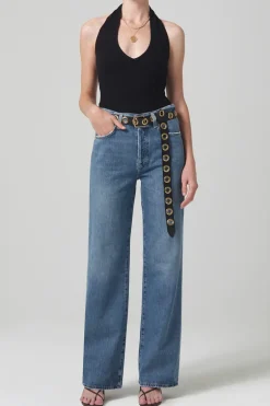 Dames jeans blauw